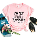 the ANTI-SOCIAL - Not for Everyone Print Women T-Shirts