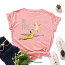the NAKED BANANA - Cotton Women S-5xl Plus Size Short Sleeve Shirt