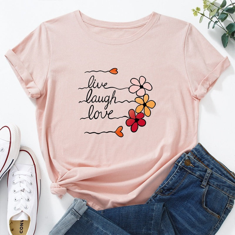 the LIFE LOVER - Cotton Women T-Shirts