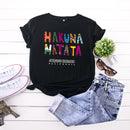 the HAKUNA MATATA - Women Cotton T-Shirts