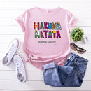 the HAKUNA MATATA - Women Cotton T-Shirts