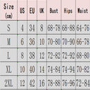 size chart Red Lace Sexy Women Lingerie Set