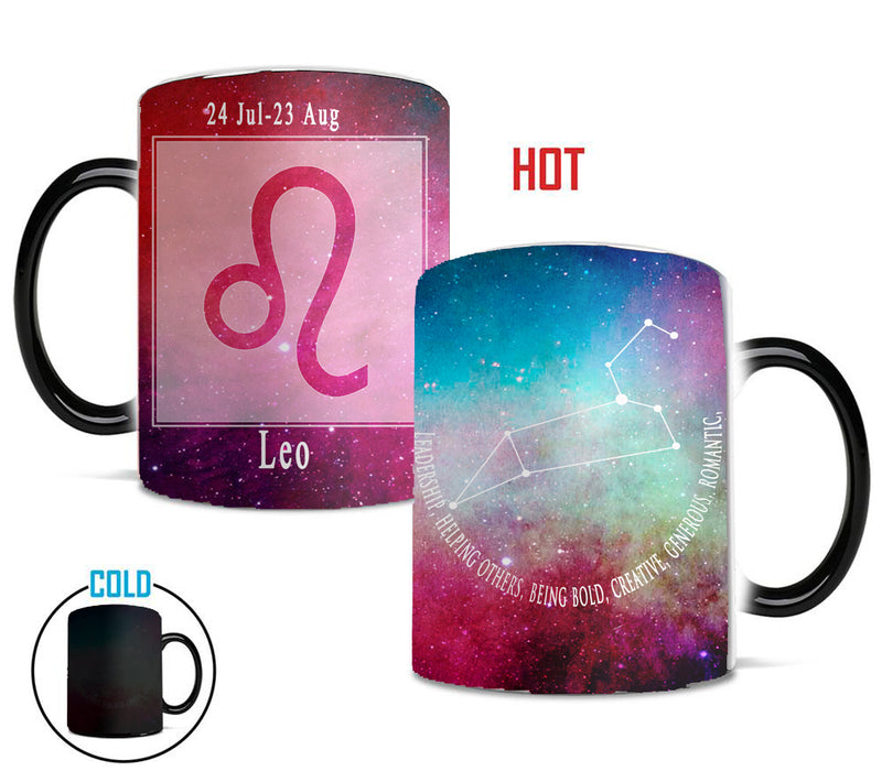 the MAGIC STAR SIGNS - 12 Constellation Stars Mugs Magic Color Changing Home Coffee Tea Cups