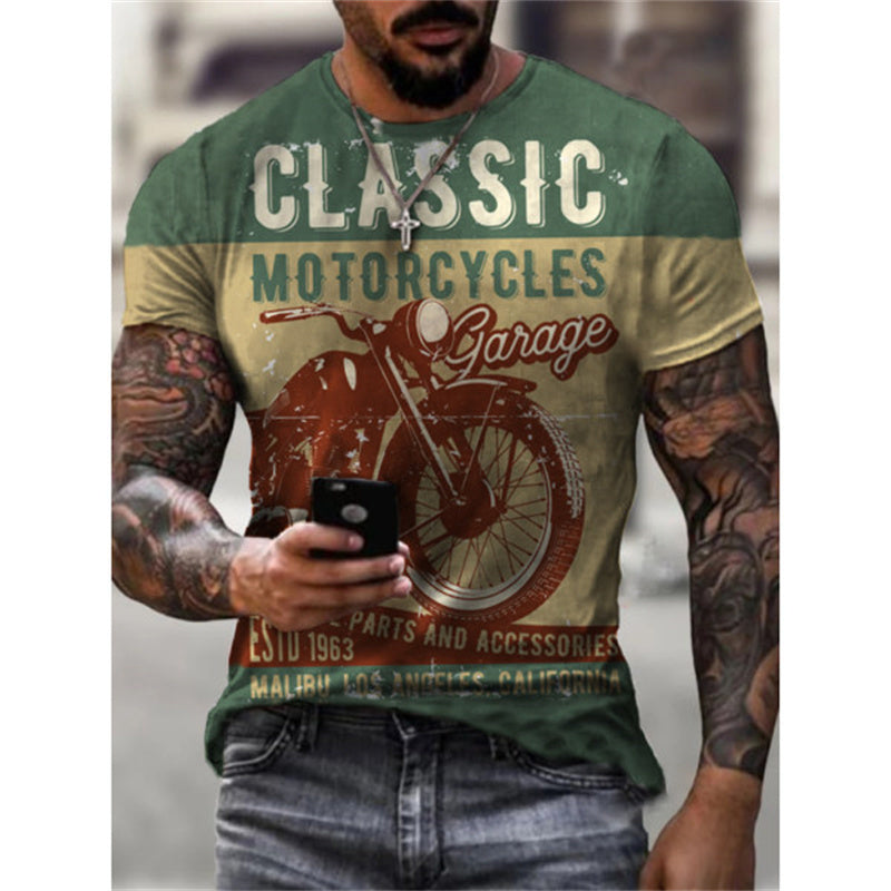 the CLASSIC - Men Trendy 3D Letter T-Shirt