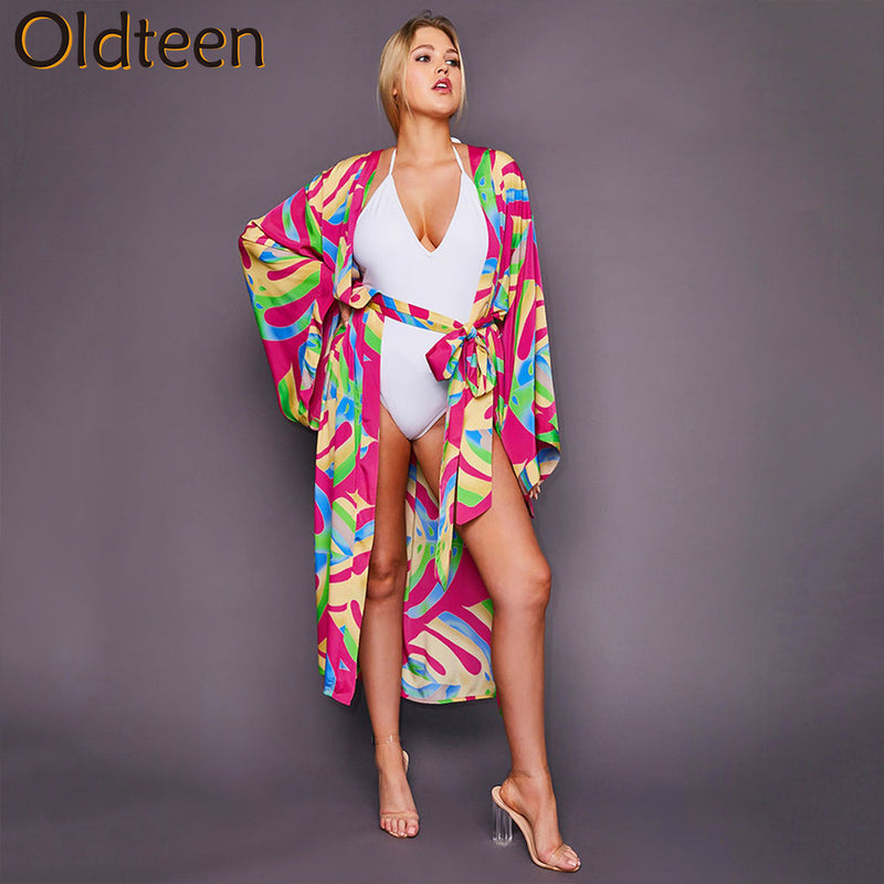 the BOHEMIAN WRAP - Bohemian Bikini Cover Ups Retro Sexy Dress