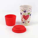 the DESIGNER MUG - 400ml Reusable Bamboo Fiber Coffee Cups