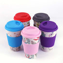 the DESIGNER MUG - 400ml Reusable Bamboo Fiber Coffee Cups