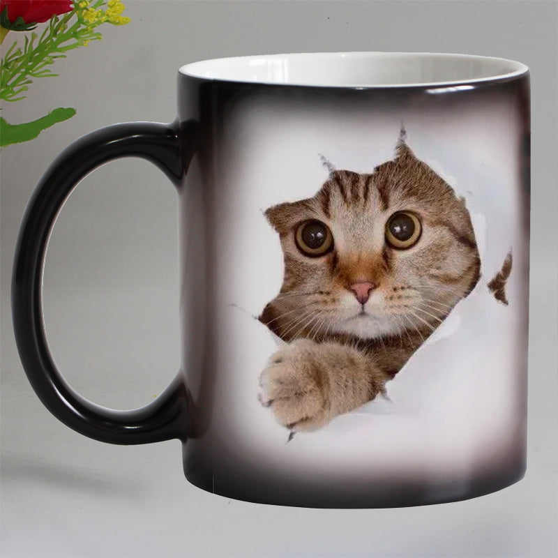 the MAGIC KITTY - Magic Mug Start with Coffee and Cats