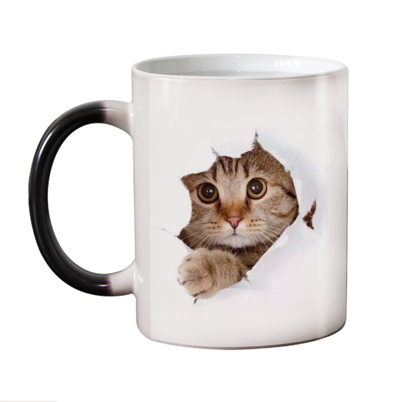 the MAGIC KITTY - Magic Mug Start with Coffee and Cats