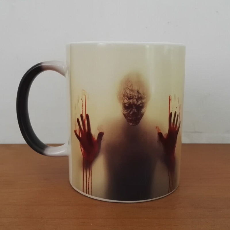 the ZOMBIE - Magic Mug Walking Dead Coffee Cup