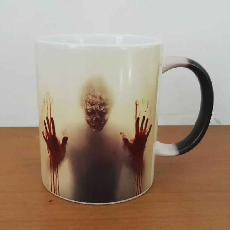 the ZOMBIE - Magic Mug Walking Dead Coffee Cup