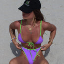 the BETSY - Sexy Patchwork Print Swimwear