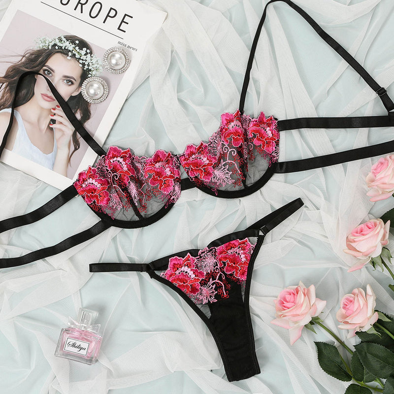 the BLOSSOM - Colorful Sexy Lingerie Set