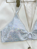 the SPARKLER - Women Sexy Low Waist Bikini Set