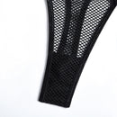 the DOMINATRIX - Sexy Mesh Exotic Lingerie Set
