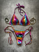 the METALICA - Sexy Women Halter Swimwear