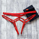 the SUBMISSION - Sexy Women Bandage Hollow-Out Panties