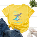 the BIRD MOM - Parrot Letter Print Women T-Shirt