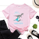 the BIRD MOM - Parrot Letter Print Women T-Shirt