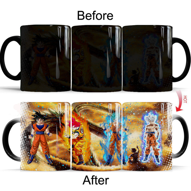 the MAGIC ANIME - Heat Sensitive Magic Color Changing 11oz Ceramic Teacup