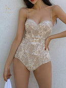 the VICTORIAN -  Women Floral Swimwear