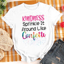 the CONFETTI - Women Cute Print T-Shirt