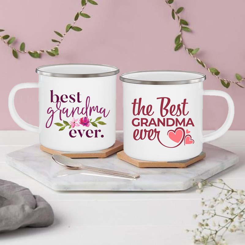 the BEST GRANDPARENTS - Print Coffee Mugs