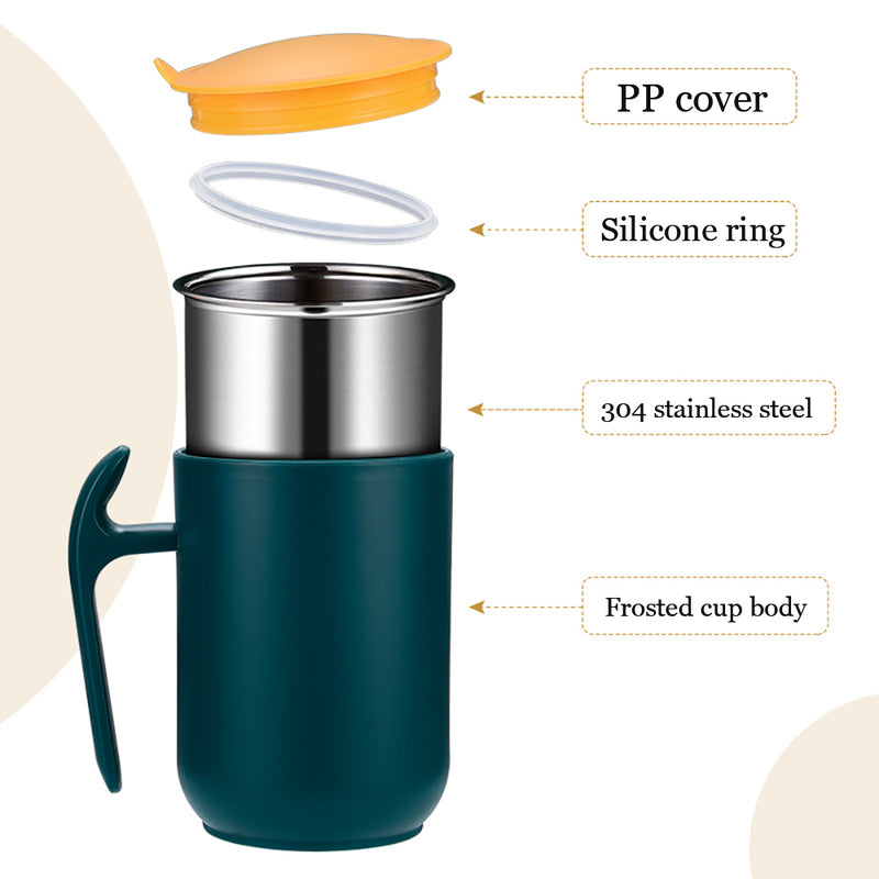 the THERMOS CUP - Large Capacity 304 Stainless Steel Mug