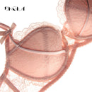 the LACE GODDESS - Thin Cotton Bras Push Up Women Lingerie