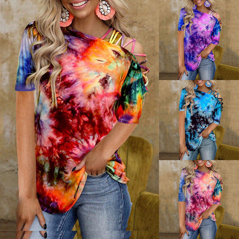 the GROOVY - Women Tie Dye T-Shirt