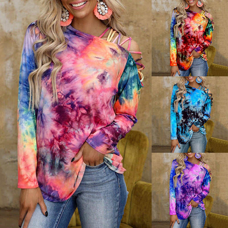 the GROOVY - Women Tie Dye T-Shirt