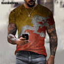 the TRAVELLER - Unisex 3D The World Flag Printed T-Shirt