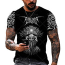 the VALHALLA - Viking Symbol 3D Print Men T-Shirt