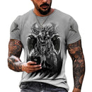 the VALHALLA - Viking Symbol 3D Print Men T-Shirt