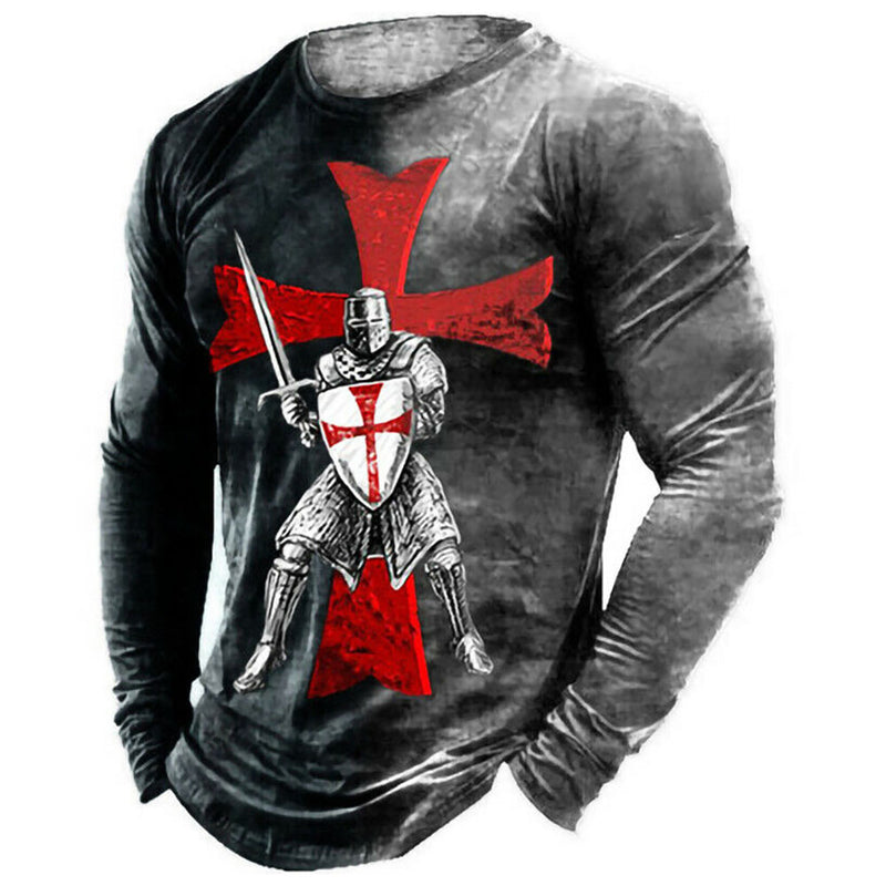 the TEMPLAR - 3D Print Men Templar Shirt