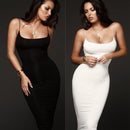 the REAGAN Dress - Women V Neck Pencil Dress
