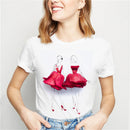 the TUTU - Illustration Printed T-Shirt