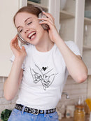 the LOVE HANDS - Women Holding Hands T-Shirt