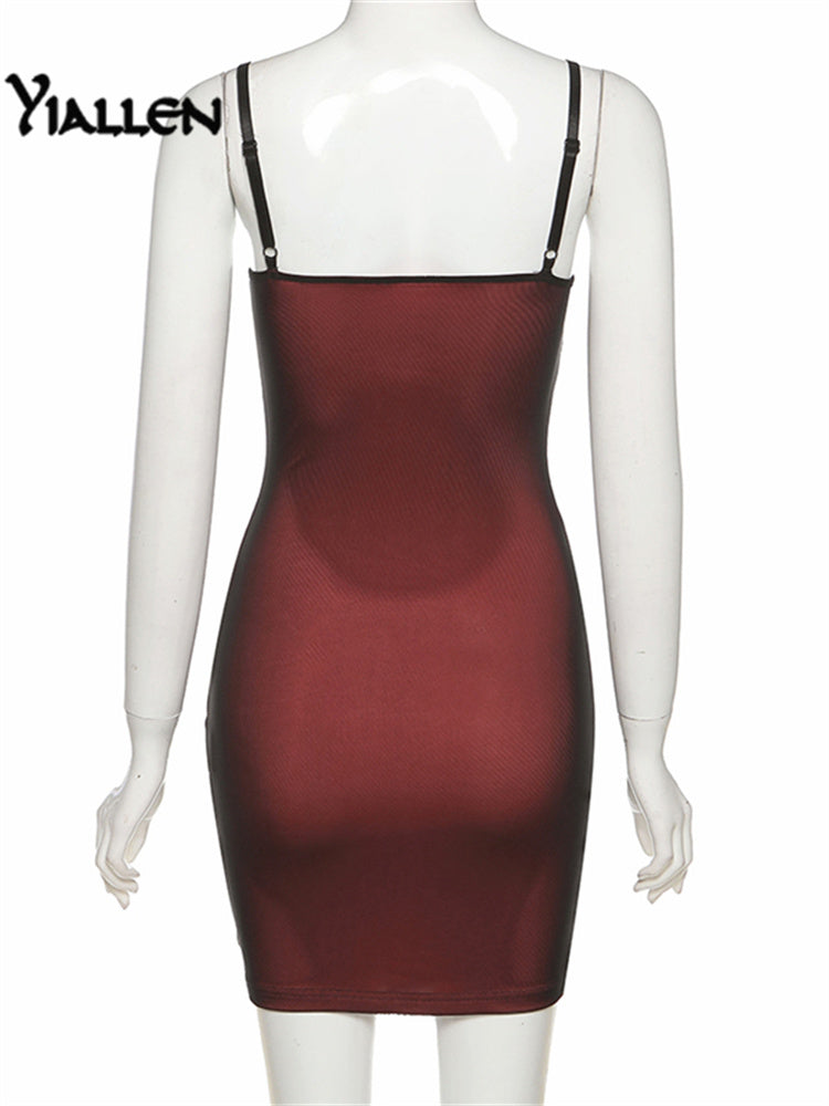 the VANESSA Dress - Mesh Double Layer Sexy Skinny Dress