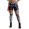 the JUNGLE CAT - Colorful Leopard Printed Tights Sexy Gym Sport Pants Womens Fitness