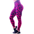 the JUNGLE CAT - Colorful Leopard Printed Tights Sexy Gym Sport Pants Womens Fitness