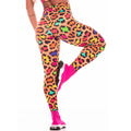 the JUNGLE CAT - Colorful Leopard Printed Tights Sexy Gym Sport Pants Womens Fitness