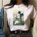 the MASTERPIECE - White Drawing David Print T-Shirt