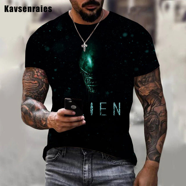 the ALIEN - Men Printed 3D T-Shirt