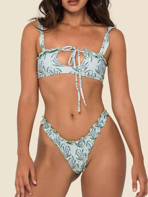 the PICNIC - Women Ruffle Bikini Swimsuit