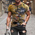 the HIGHWAYMAN - Summer New Street Retro T-Shirt for Men