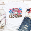 the AMERICAN - Made in America Casual Women Clothing Print T-Shirt