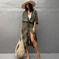 the BOHEMIAN WRAP - Bohemian Bikini Cover Ups Retro Sexy Dress