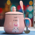 the CUTESY CUP - 360ml Cute Cartoon Cat Coffee Mug