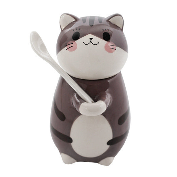 the CERAMIC CAT - 12 Styles Cute Cat Ceramic Mug